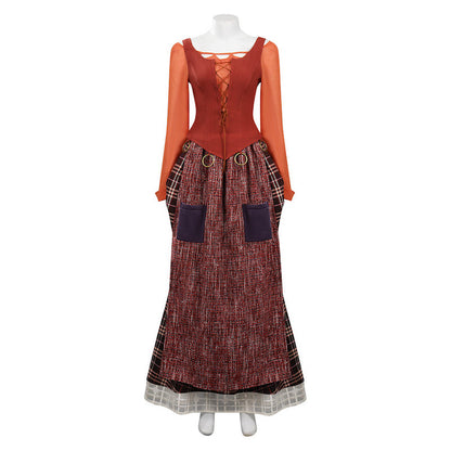 Mary Sanderson Cosplay Costume Dress XXL