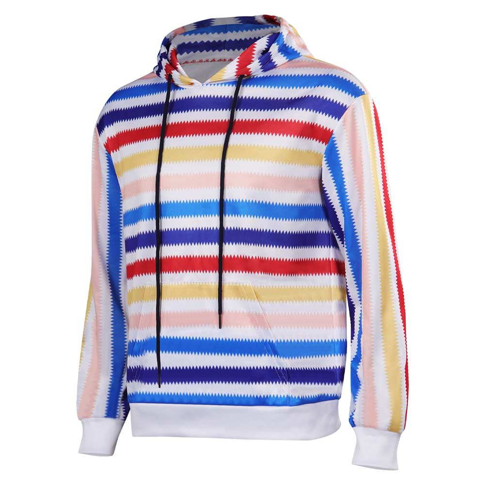 1964 Rainbow Stripes Sweatshirt Cosplay Costume