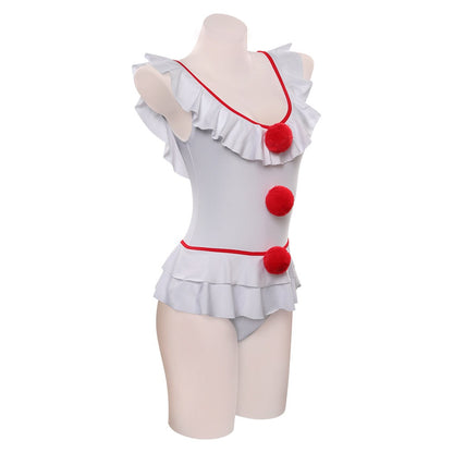 It Movie Pennywise Jumpsuit Cosplay Costume