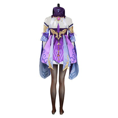 Keqing Cosplay Costume Dress