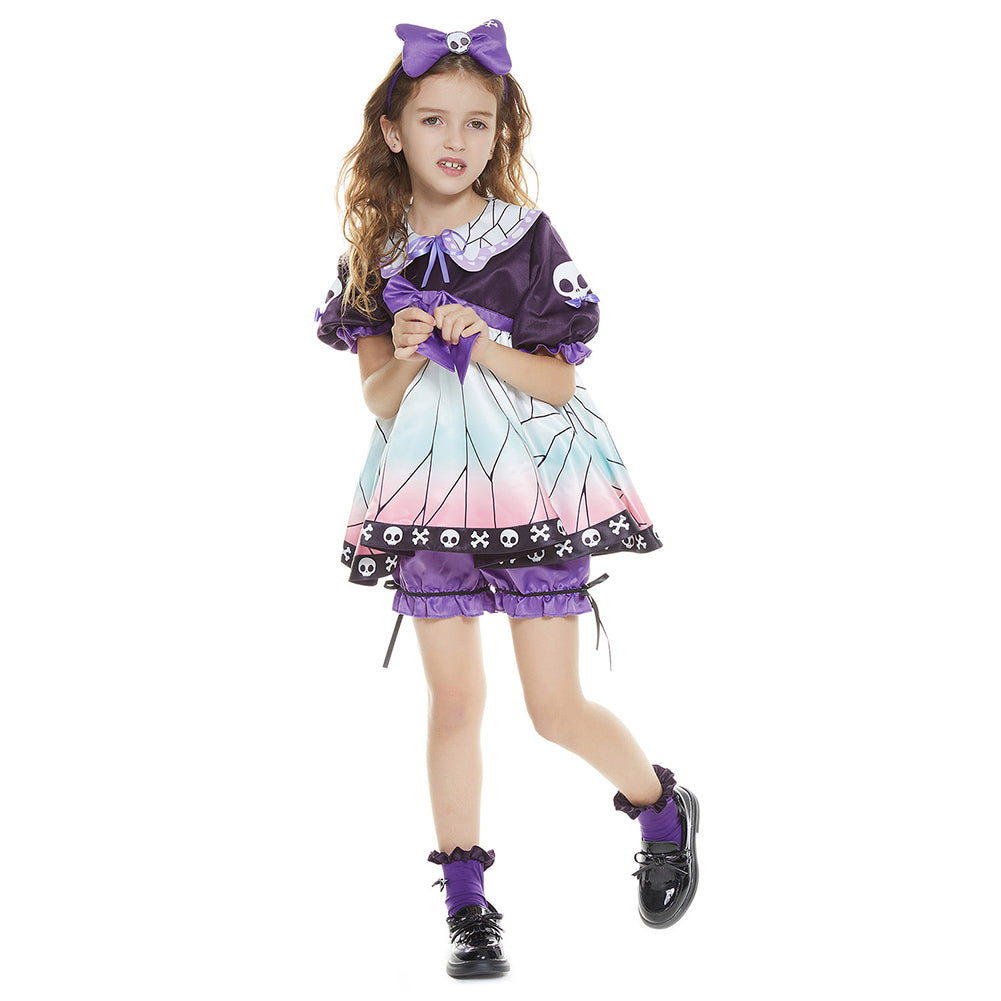 DS Demon Slayer Dress Outfits For Kids