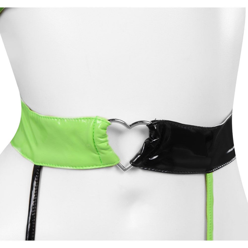 Kim Possible Shego Lingerie Cosplay Costume