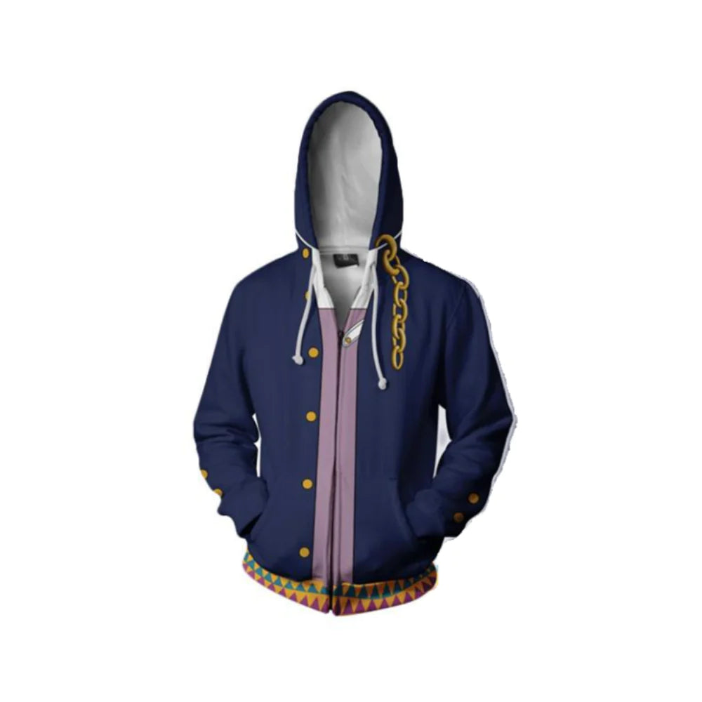 Kujo Jotaro Zip Up Hoodie