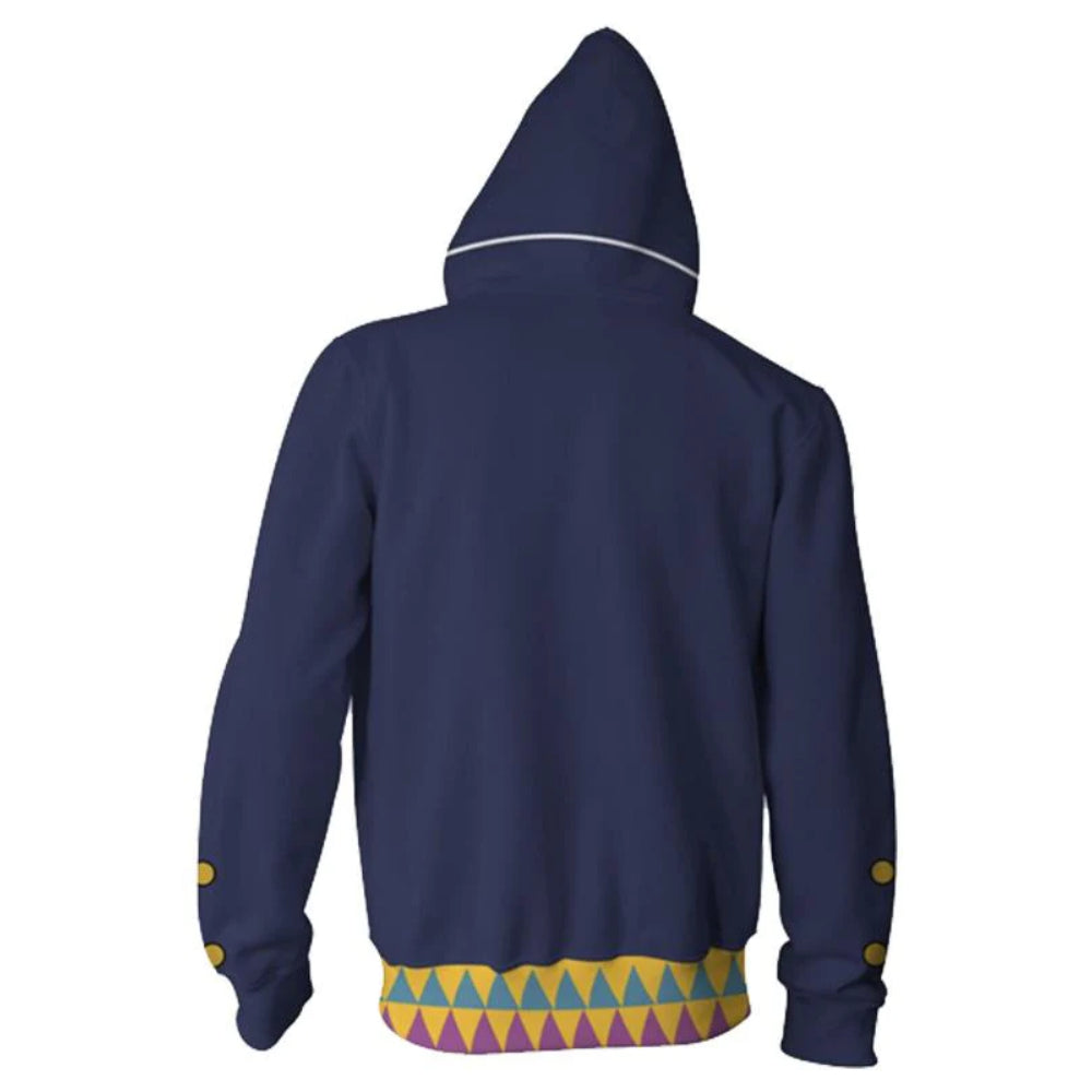 Kujo Jotaro Zip Up Hoodie