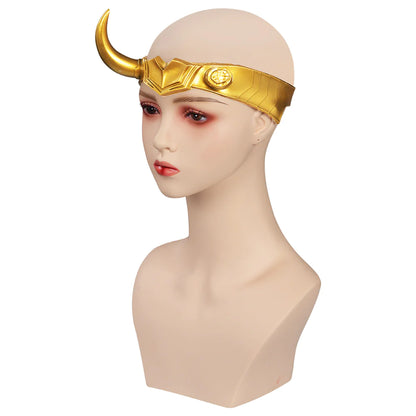 Lady Loki Sylvie Helmet Costume Props