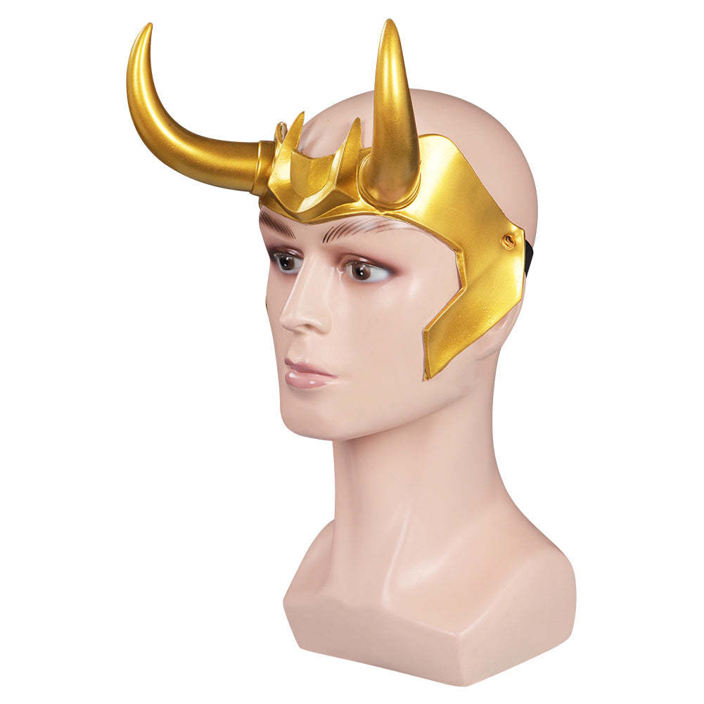 Loki Mask Cosplay Latex Helmet