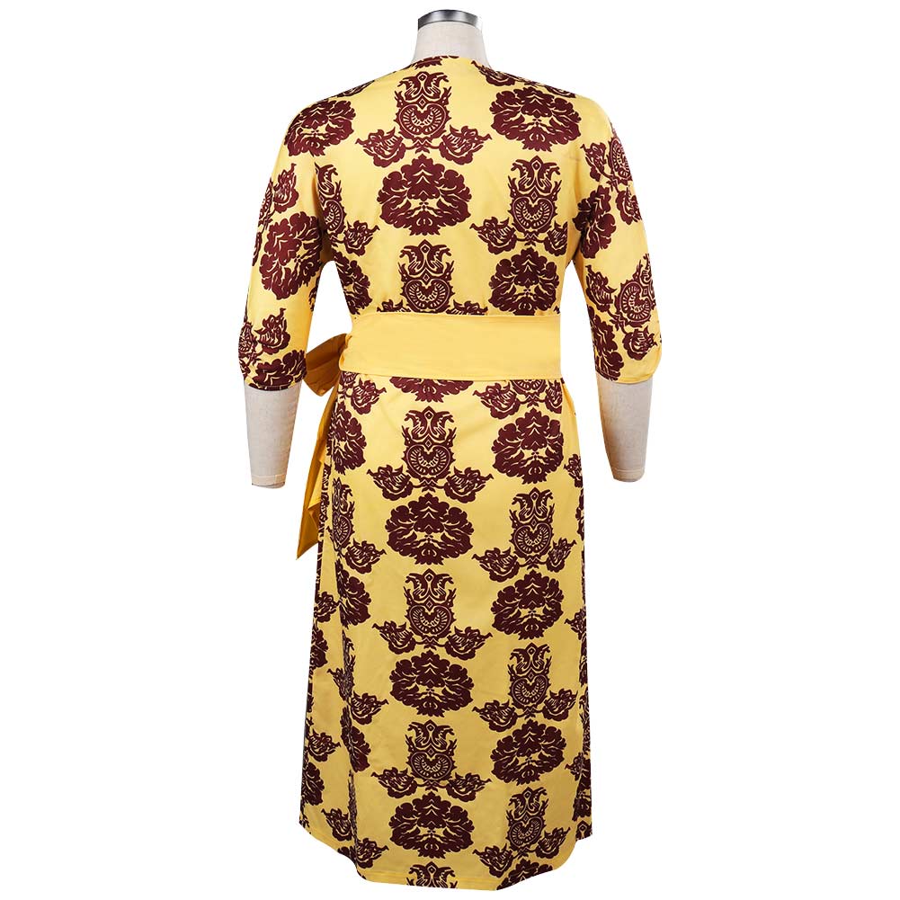 Ma Rainey Printed Cosplay Costume