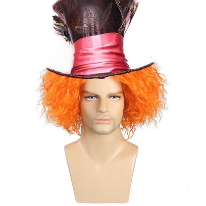 Hatter Wig And Carnival Fantasy For Halloween