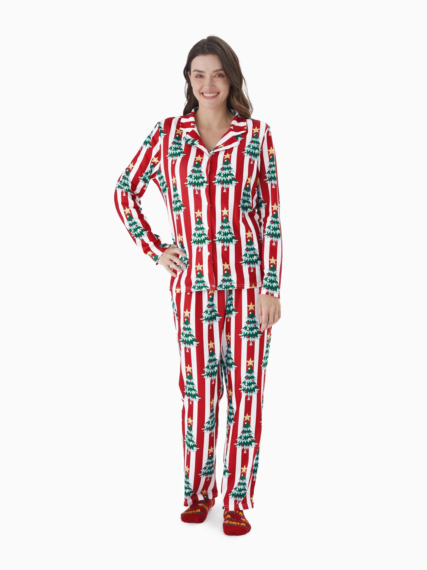 Matching Christmas With Tree Family Matching Set Women