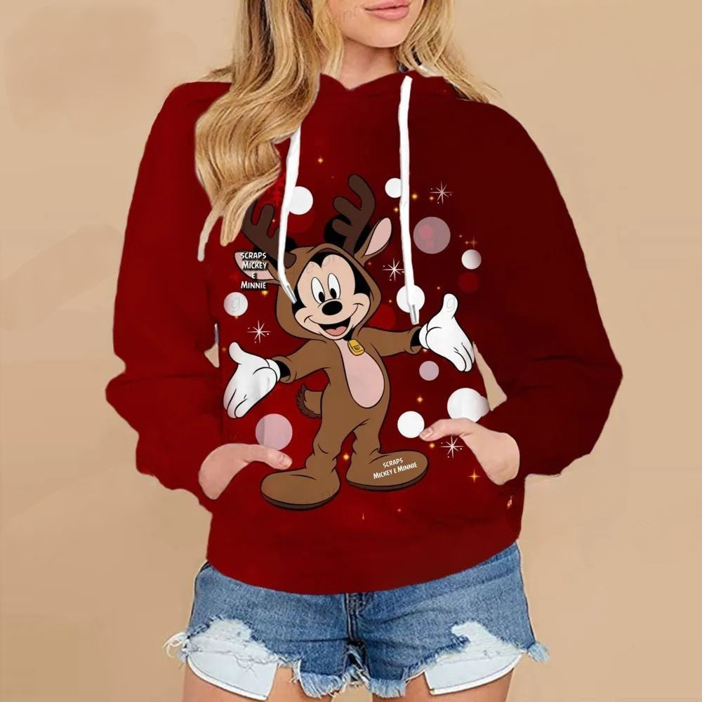 Mickey Mouse Christmas Casual Sweater