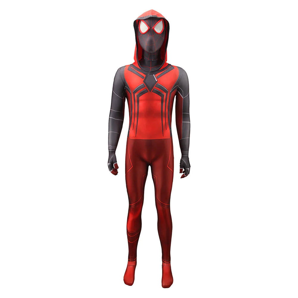 Miles Morales Spiderman Jumpsuit Costume