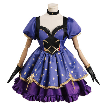 Mona Cosplay Costume Witch Dress XXXL