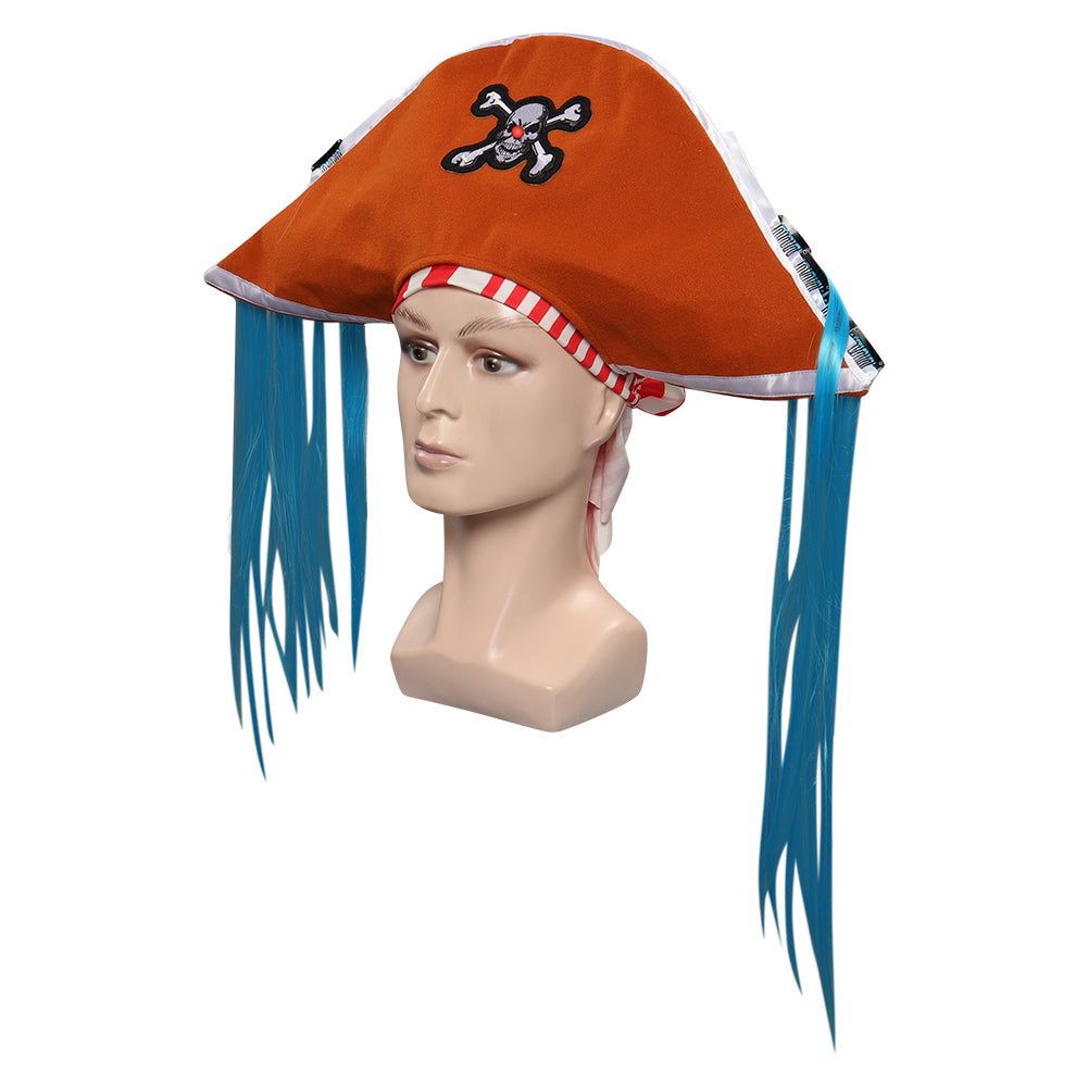 One Piece Buggy Cosplay Cap Headgear Costume