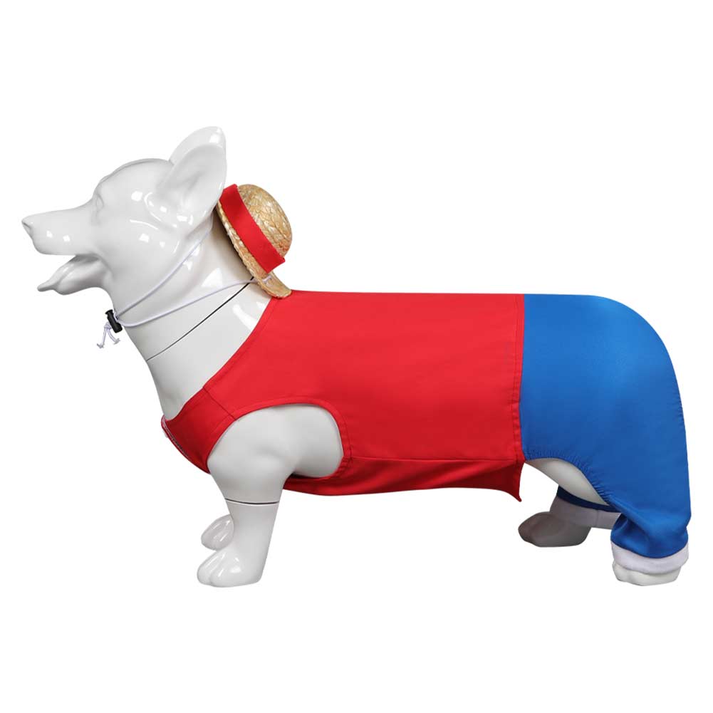 One Piece Luffy Pet Cosplay Outfits