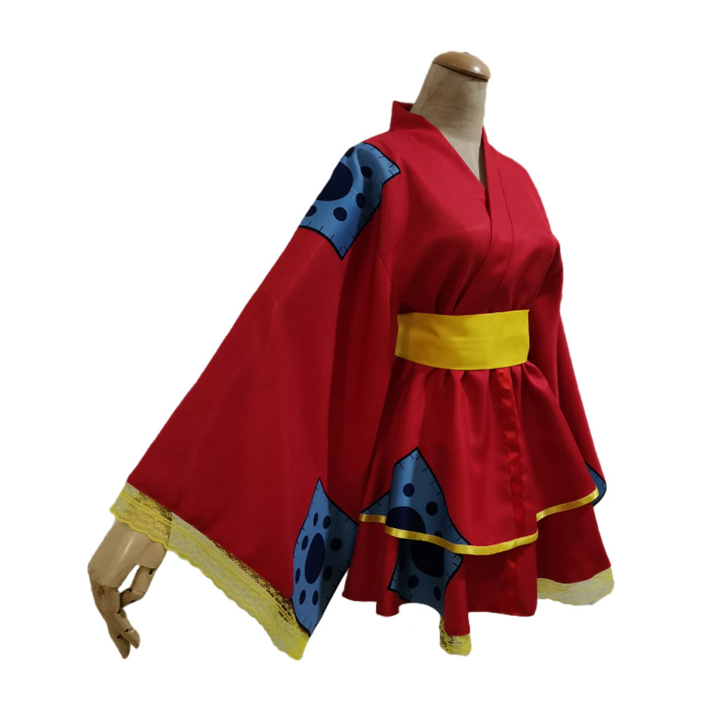 One Piece Monkey D Luffy Halloween Costume