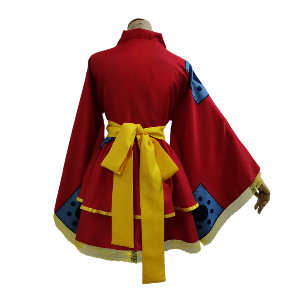 One Piece Monkey D Luffy Halloween Costume