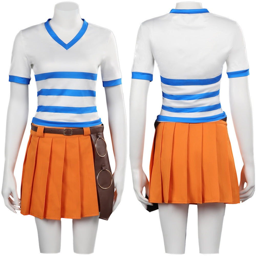 One Piece Nami Cosplay Costume Halloween Carnival Suit