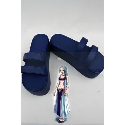 One Piece Nefeltari Vivi Cosplay Shoes