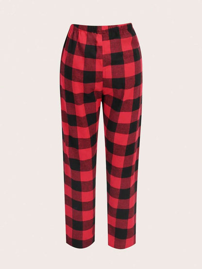 Pack Of 3 Plaid Print Sleep Pants