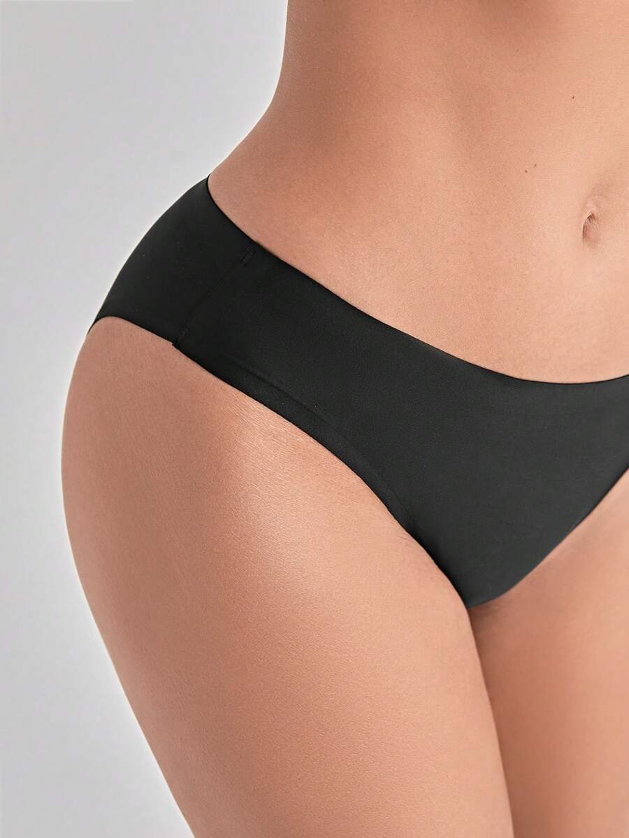 Pack Of 5 Seamless Casual Comfy Panty Set