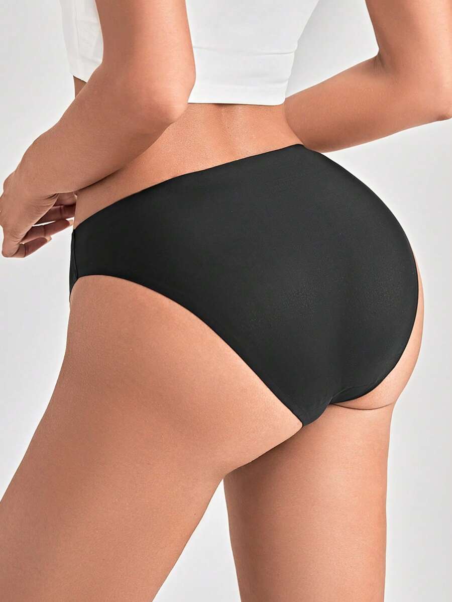 Pack Of 5 Seamless Casual Comfy Panty Set