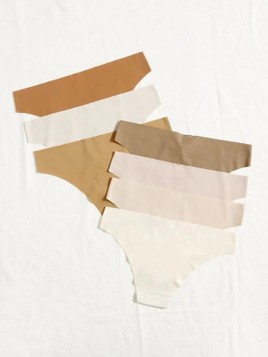 Pack Of 7 No Show Panty Set