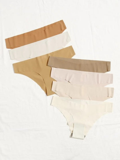 Pack Of 7 No Show Panty Set