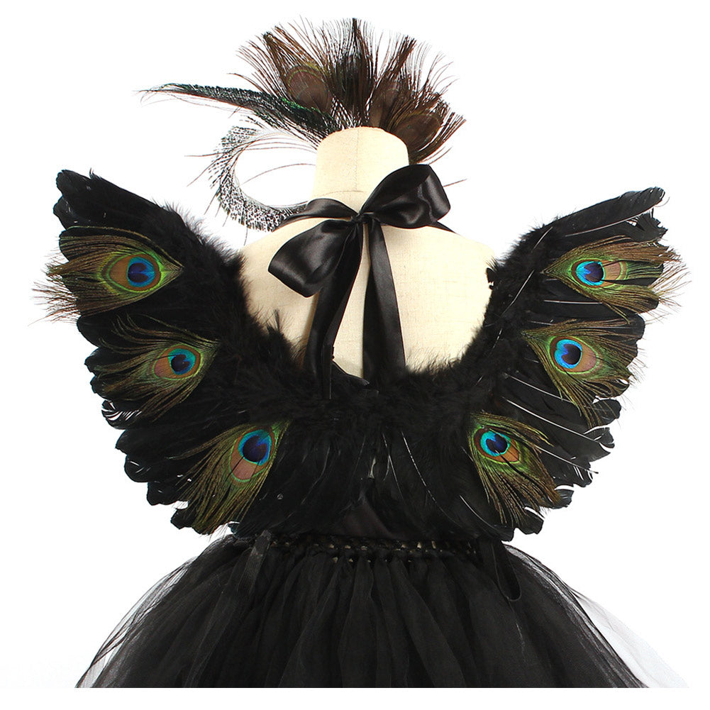 Peacock Cosplay Costume For Kids