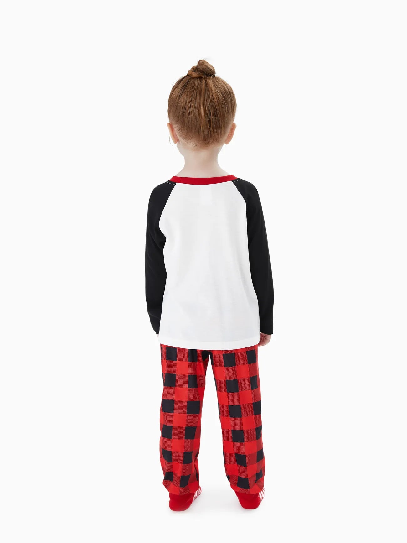 Plaid Santa Family Matching Pajama Set