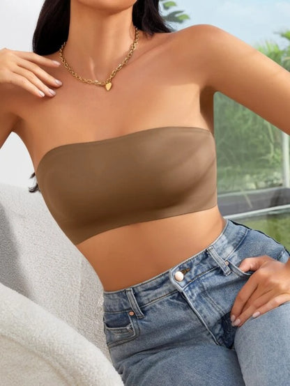 Plain Bandeau Bra