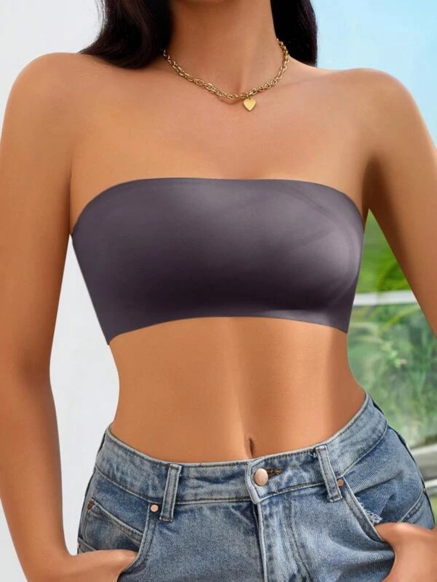 Plain Bandeau Bra