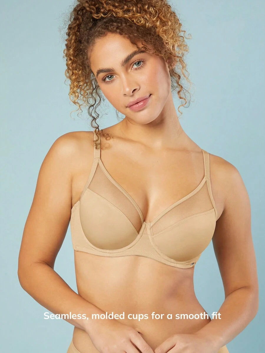 Plunge Underwire T Shirt Bra