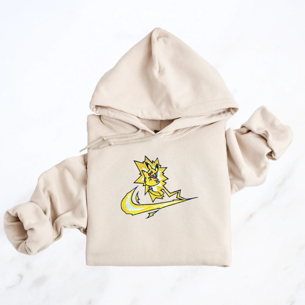 Pokemon Graphic Hoodie With Streetwear Design Pikachu