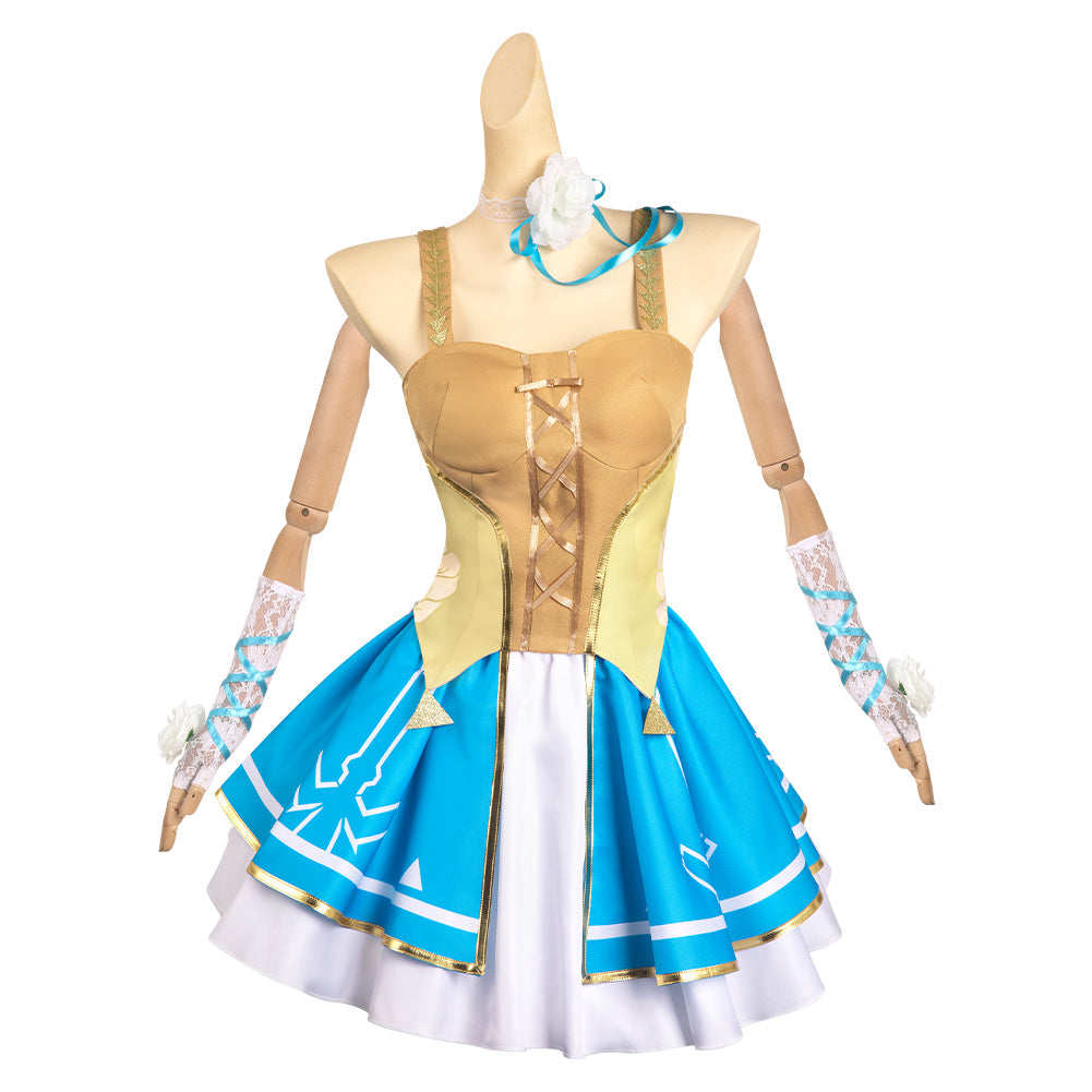 Princess Zelda Cosplay Costume For Halloween 3XL