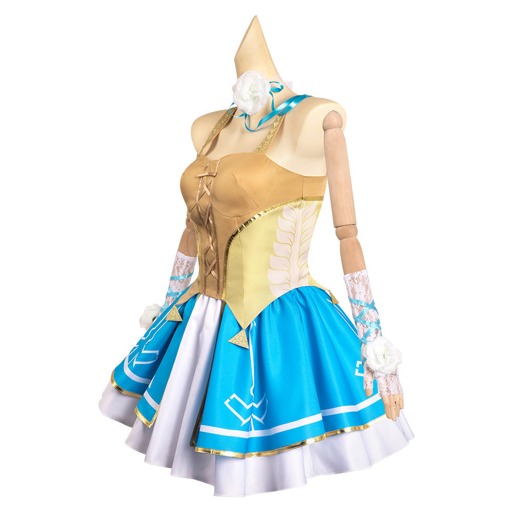 Princess Zelda Cosplay Costume For Halloween