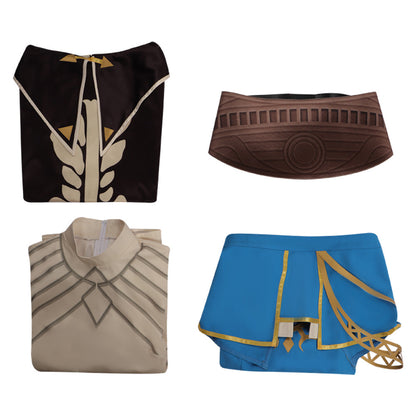 Princess Zelda Cosplay Costume For Halloween