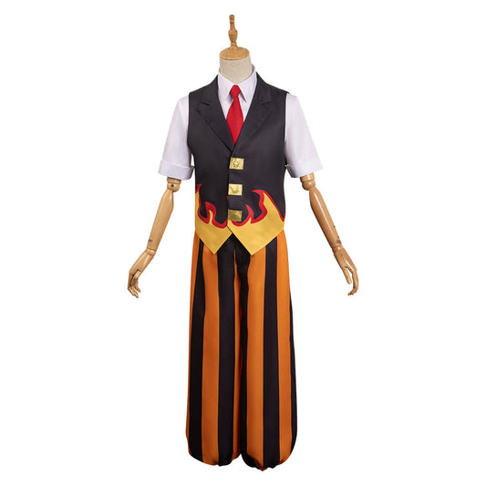 Rengoku Kyojuro Cosplay Costume Fancy Outfit XXXL