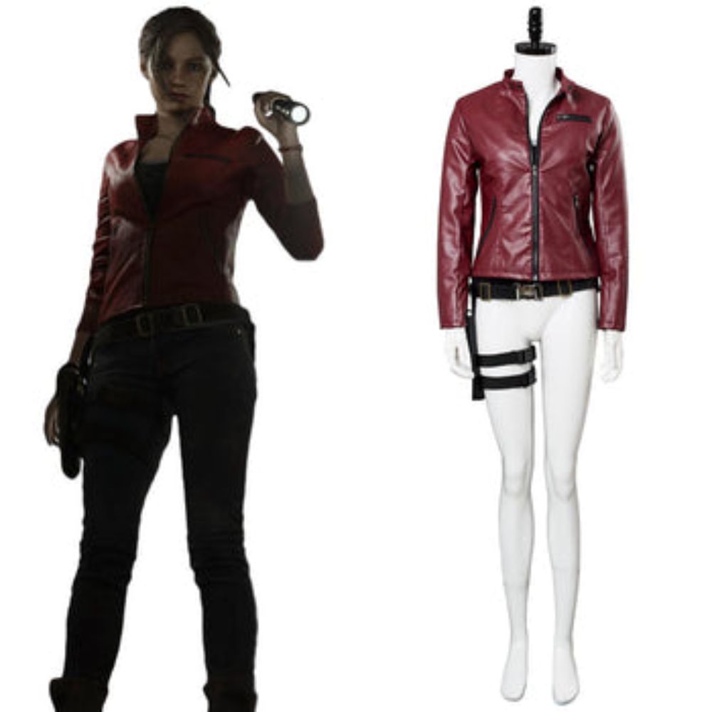 Resident Evil 2 Remake Claire Redfield Cosplay Costume