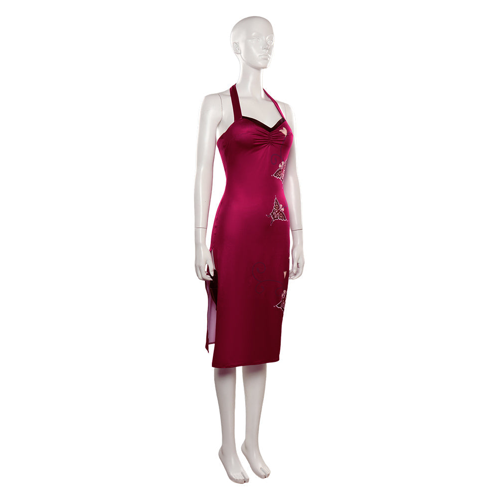 Resident Evil 4 Ada Wong Cheongsam Cosplay Costume