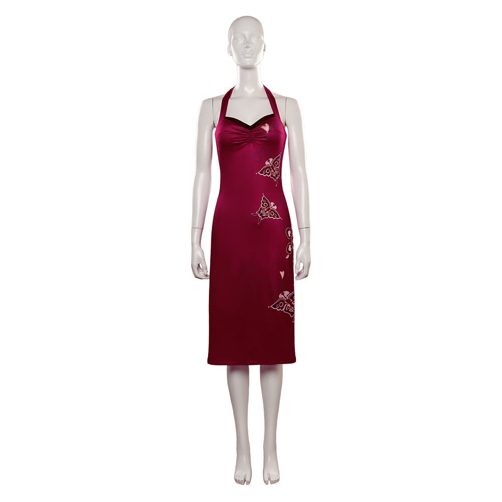 Resident Evil 4 Ada Wong Cheongsam Cosplay Costume 3XL