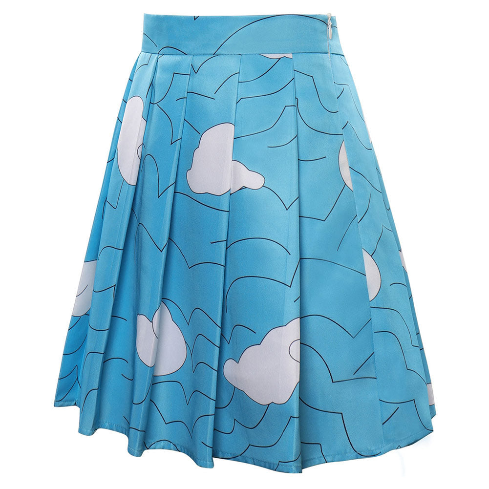 Sakonji Cosplay Costume Pleated Skirt