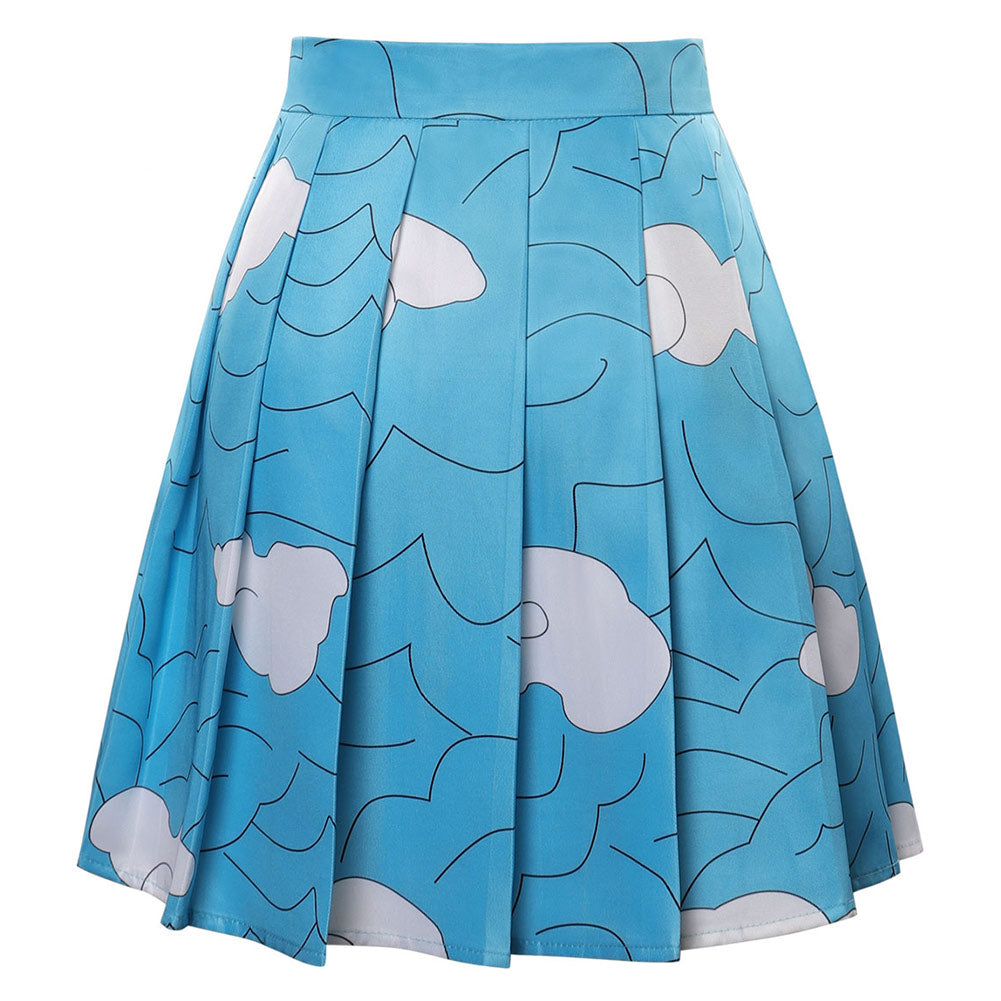 Sakonji Cosplay Costume Pleated Skirt