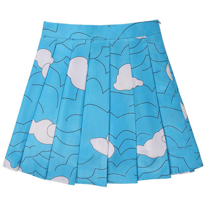 Sakonji Cosplay Costume Pleated Skirt