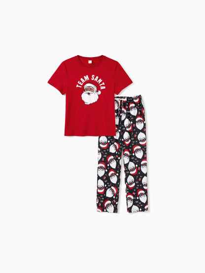 Santa Claus Graphic Family Matching Pajama Set Men