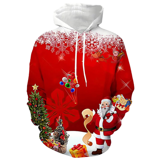 Santa Wonderland Christmas Hoodie 6XL