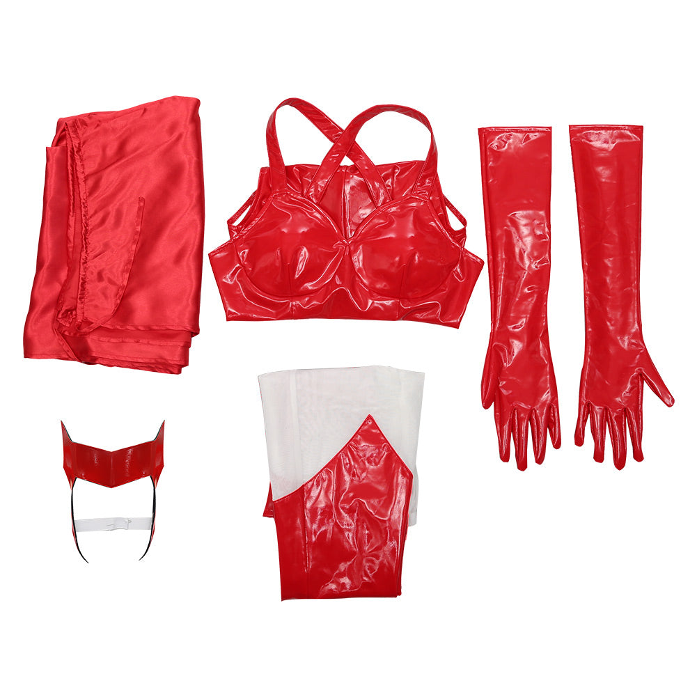 Scarlet Witch Halloween Cosplay Swimsuit