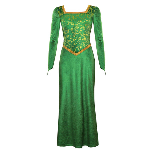 Shrek Fiona Kids Cosplay Costume