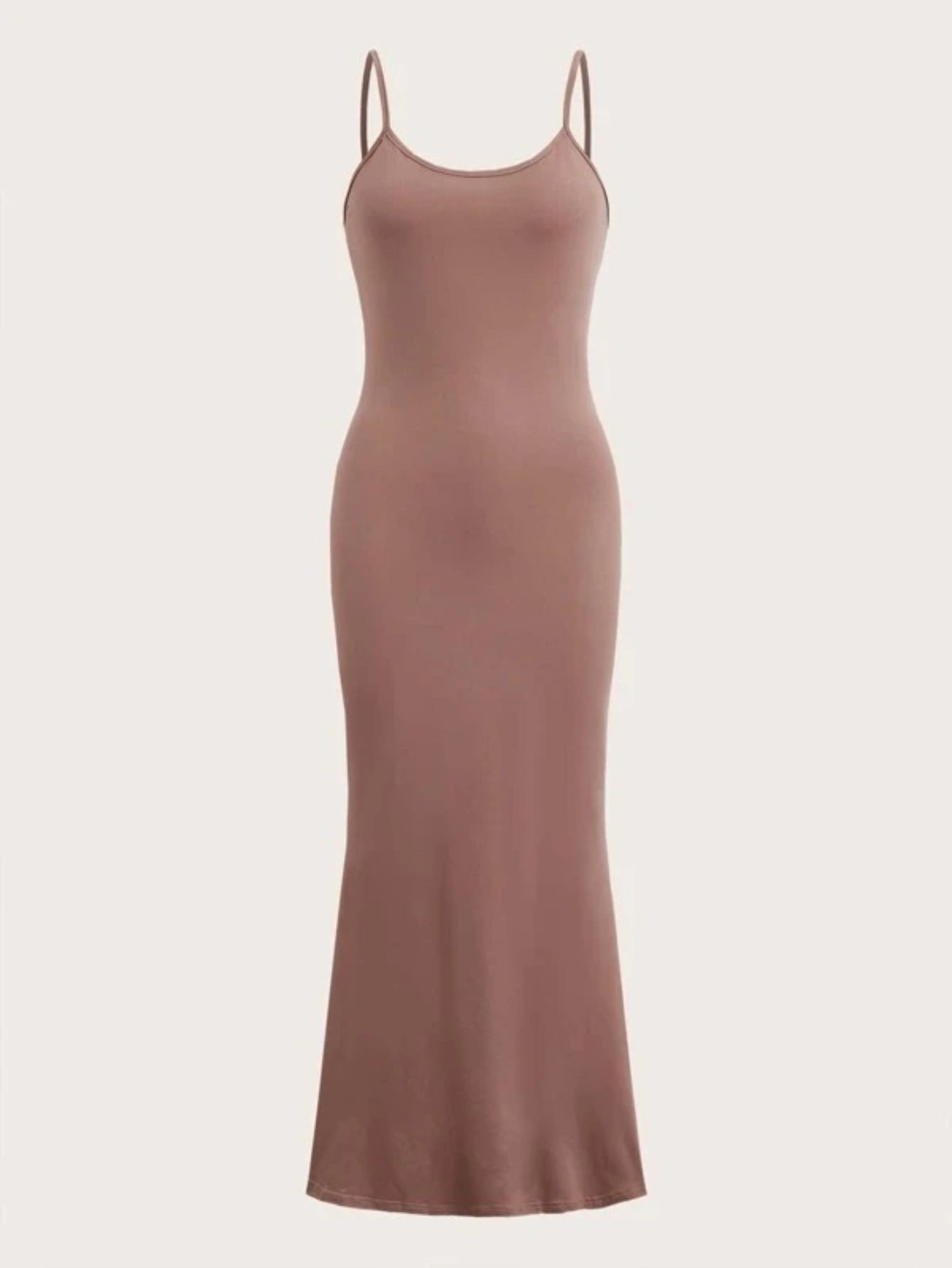 Solid Cami Lounge Dress Pink