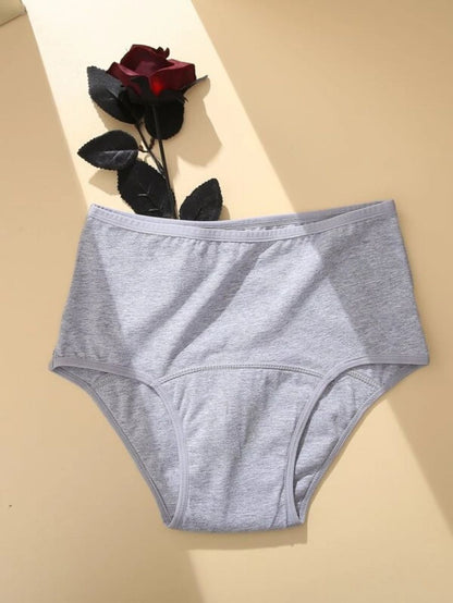 Solid Seamless Panty Light Gray