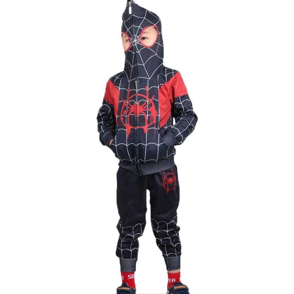 Spider-Man Hoodie Kids Cosplay Costume XL